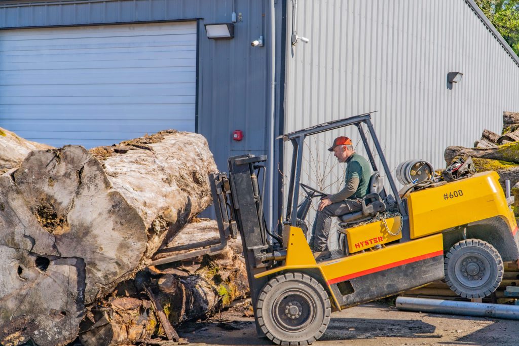 Lakewood Live Edge Forklift