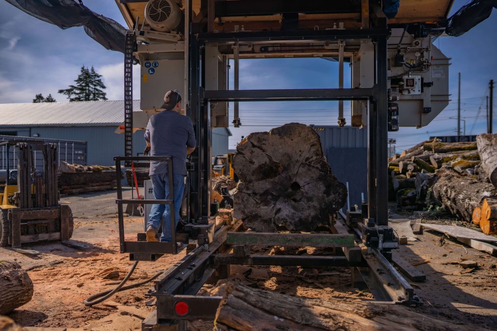 Big Saw Mill Large Format Live Edge Slabs